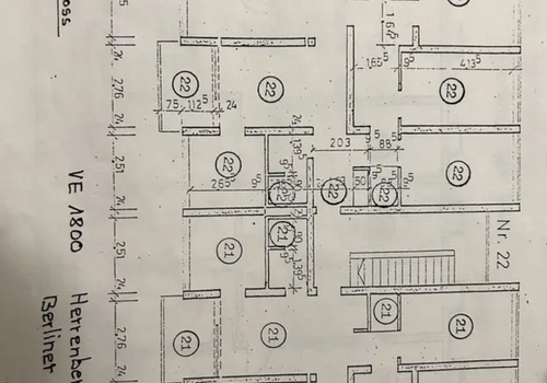 Grundriss Wohnung Nr. 22