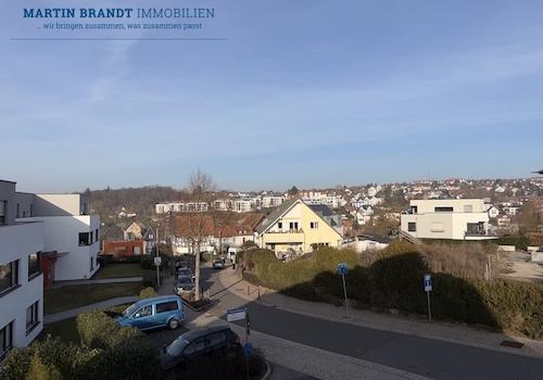 Aussicht vom Schlafzimmer 1 DG