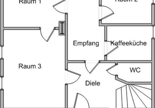 Grundriss Erdgeschoss