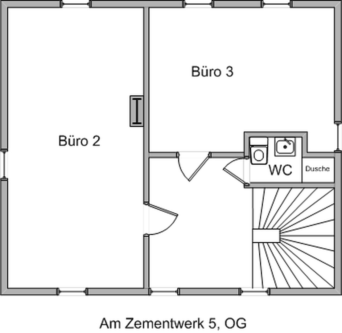 Grundriss Obergeschoss