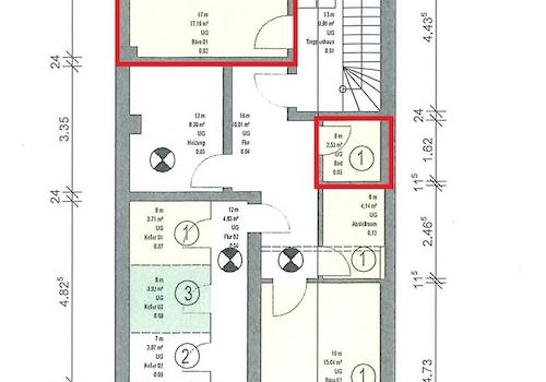 Grundriss Bismarckstr. 29, HB