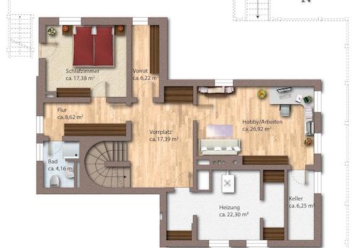 Grundriss Untergeschoss