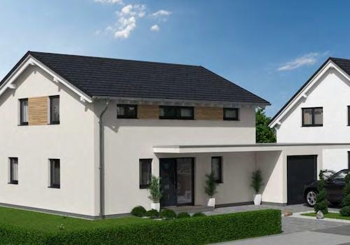 Gestaltungsvorschlag Hauseingangsseite