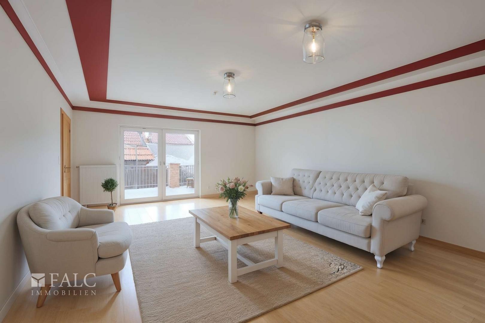 Gestaltungsvorschlag: Wohnzimmer Anbau II - (KI generiert)