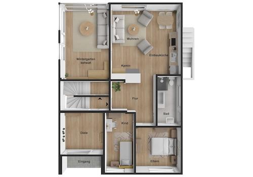 Grundriss Erdgeschoss