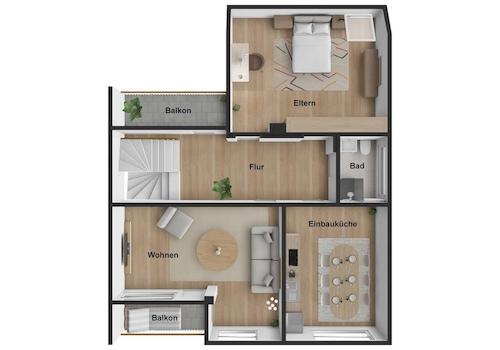 Grundriss Obergeschoss