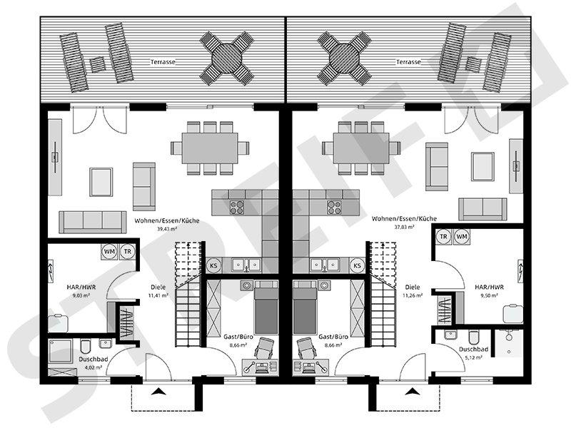 Grundriss Erdgeschoss