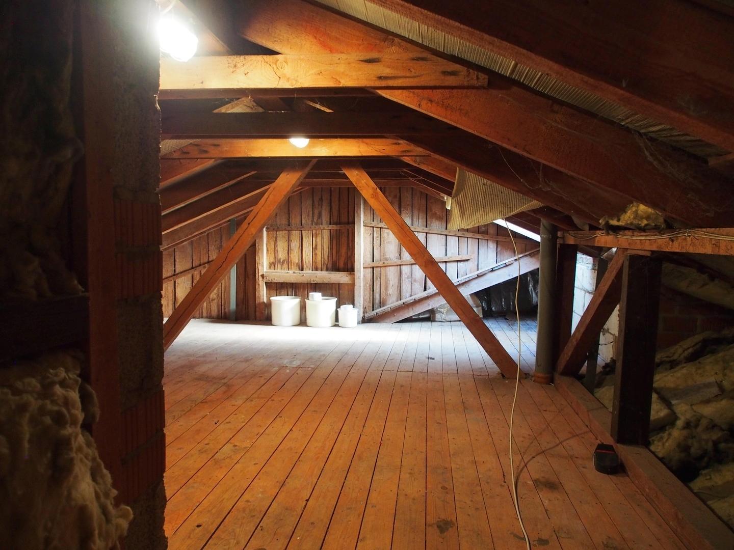 Dachboden unausgebaut