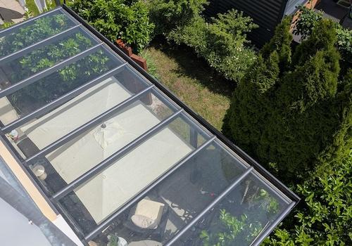 Blick auf den Garten