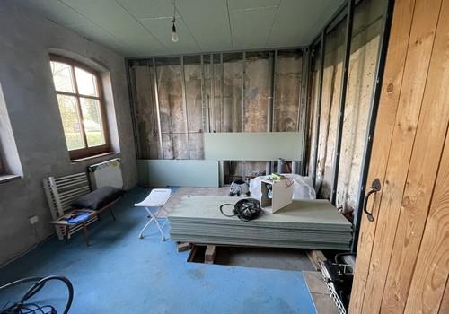 Badsanierung begonnen