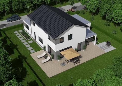 Großzügige Doppelhaushälfte in Hüttersdorf ! – Schmelz, de – Bild 1 von 18