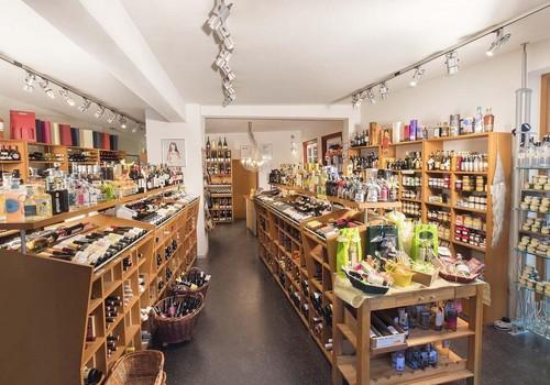 Erdgeschoss Weinladen