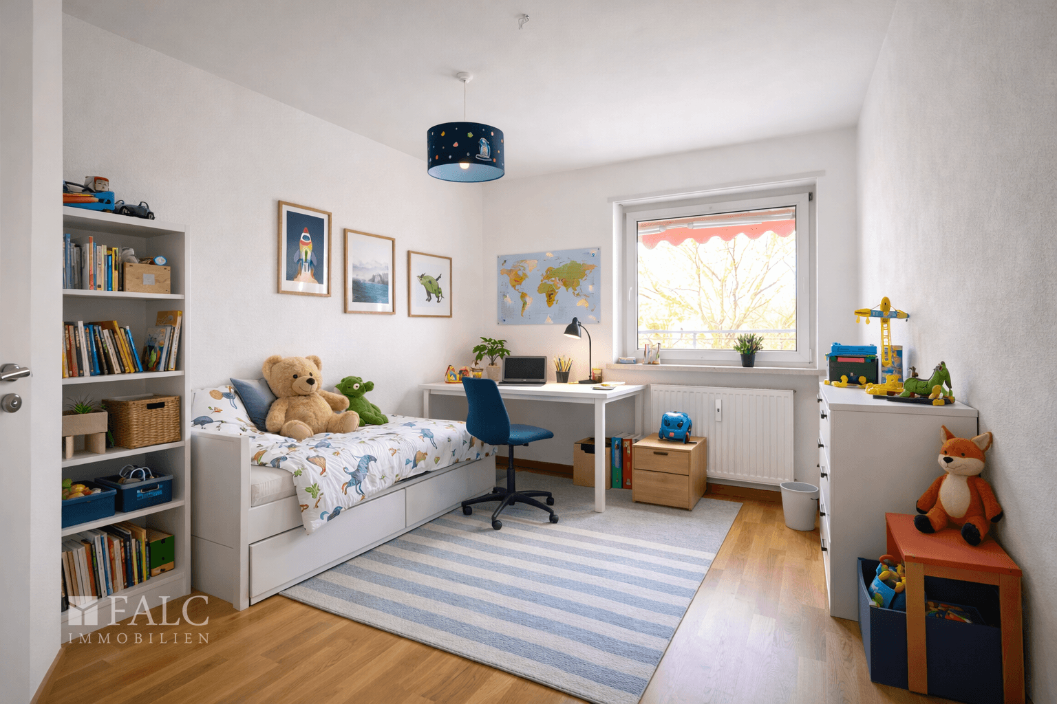 Kinderzimmer KI-generiert