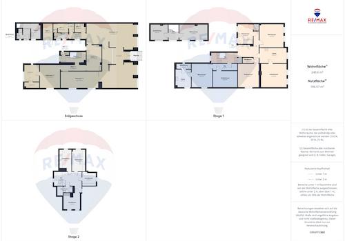 Grundriss alle Böden