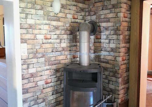 Kamin im Wohn-/Esszimmer