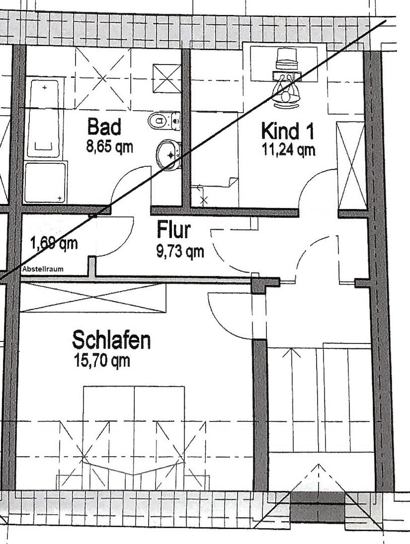 Grundriss Dachgeschoss 