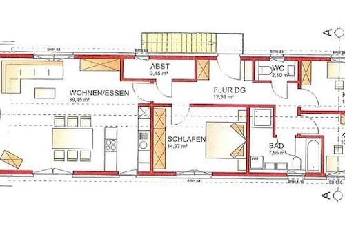 Grundriss Planung OG