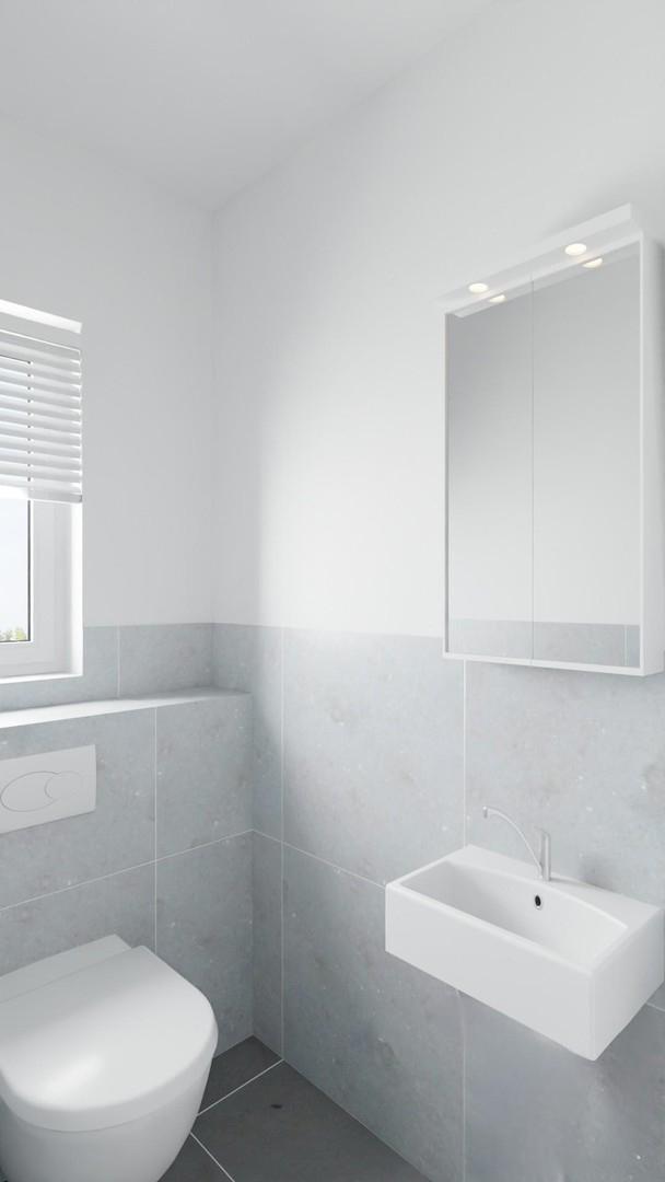 Visualisierung 1. DG Gäste-WC