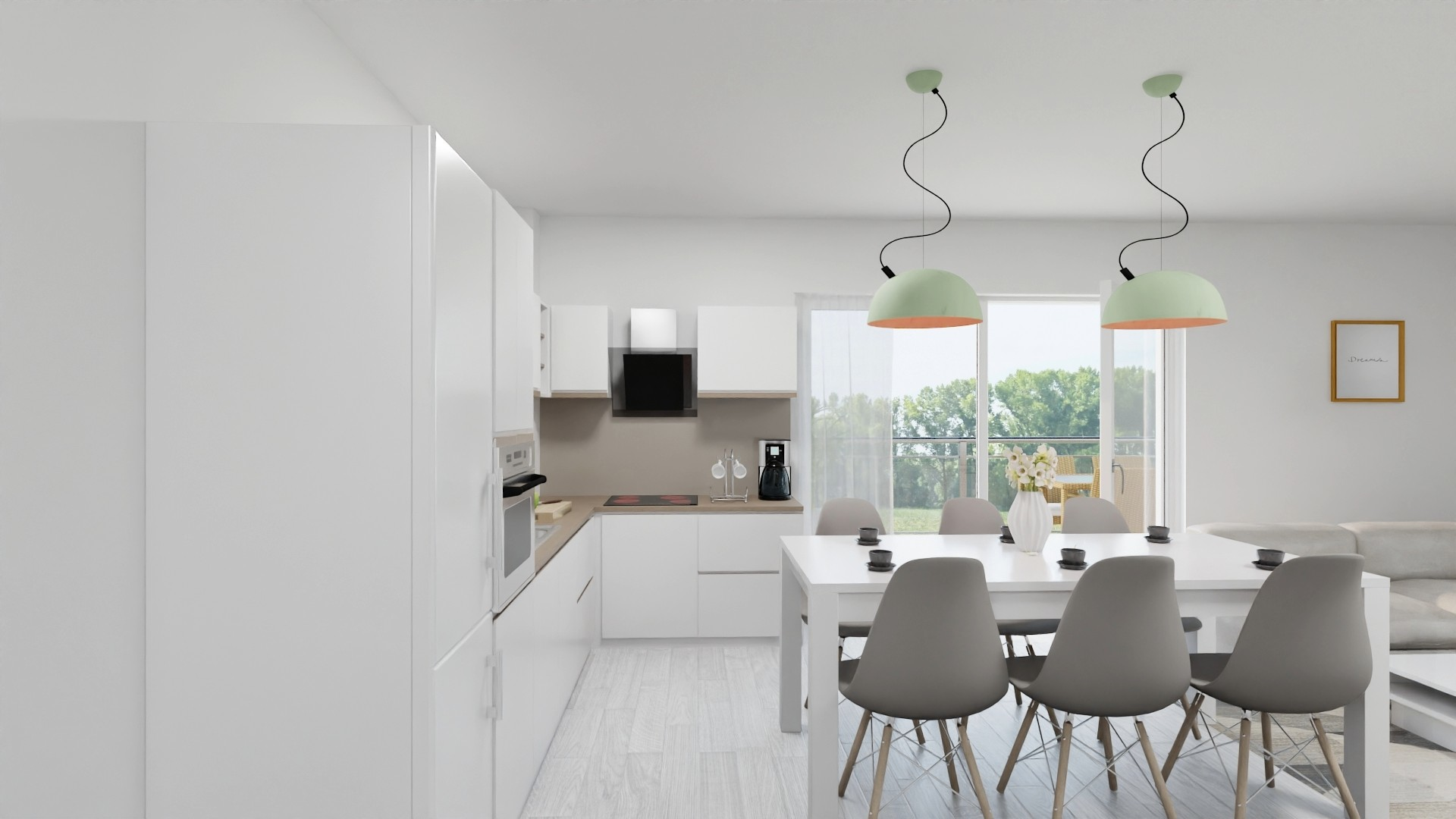 Visualisierung Küche & Essen