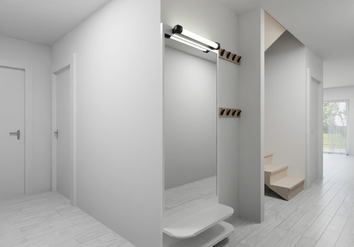 Visualisierung 1. DG Flur