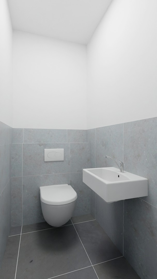 Visualisierung 1. DG Gäste-WC