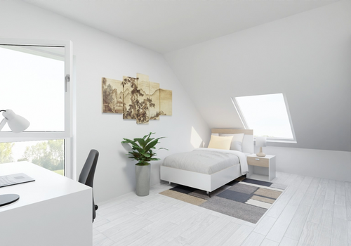 Visualisierung 2. DG Zimmer