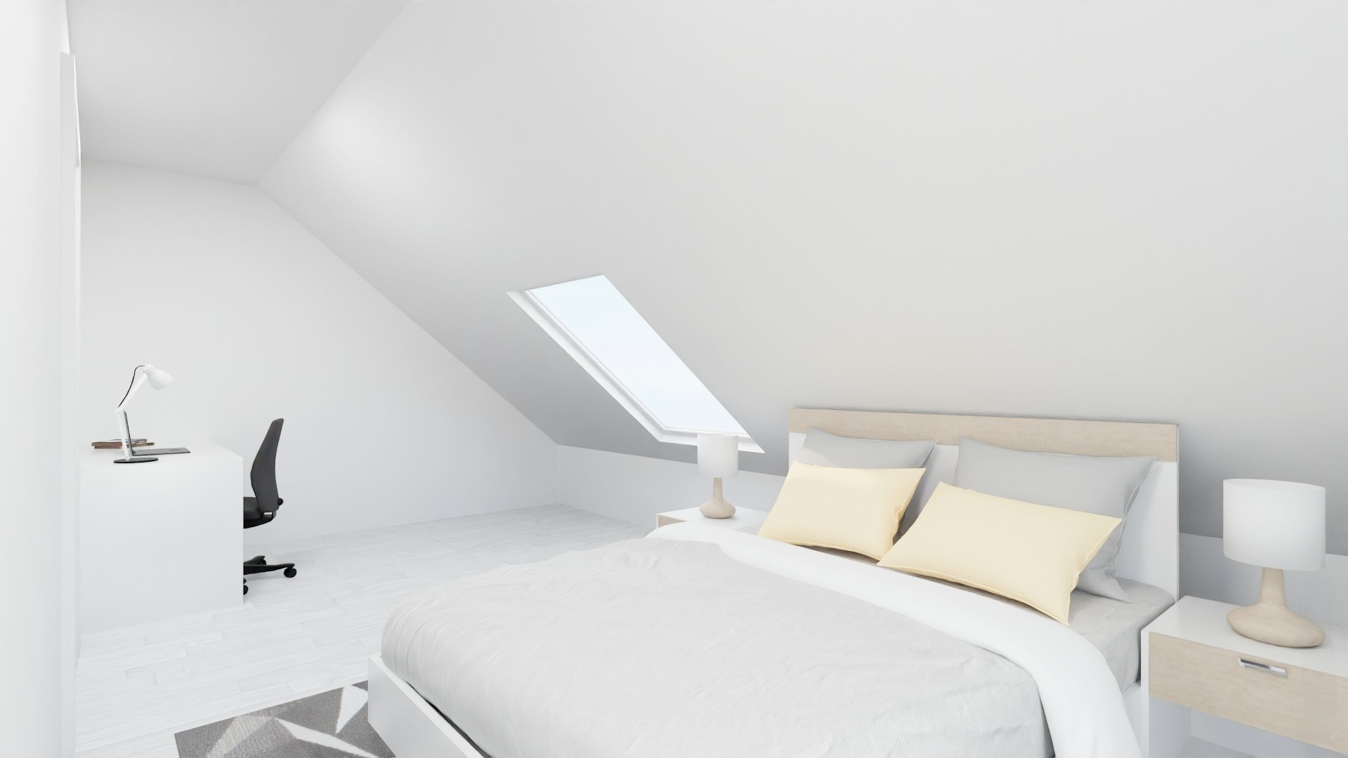 Visualisierung 2. DG Zimmer