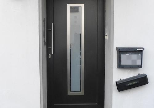 moderner Hauseingang