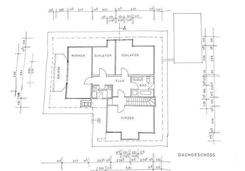 Grundriss Dachgeschoss (DG)