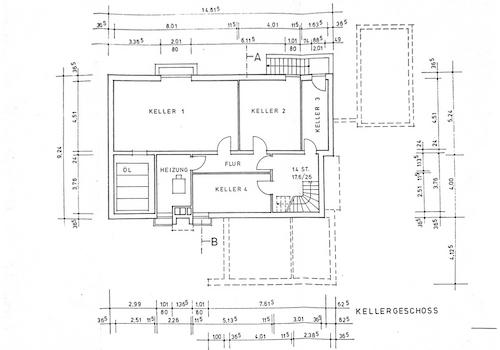 Grundriss Kellergeschoss (KG)