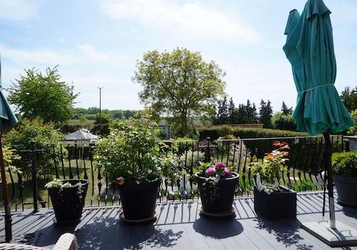 Blick von der Terrasse