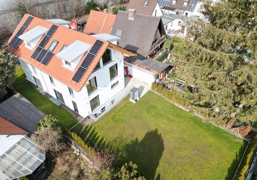 Gartenseite von oben