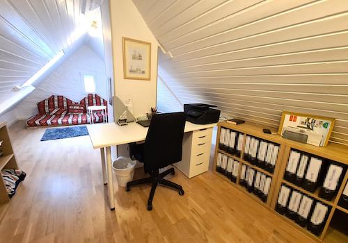 als weiteres Büro genutzt