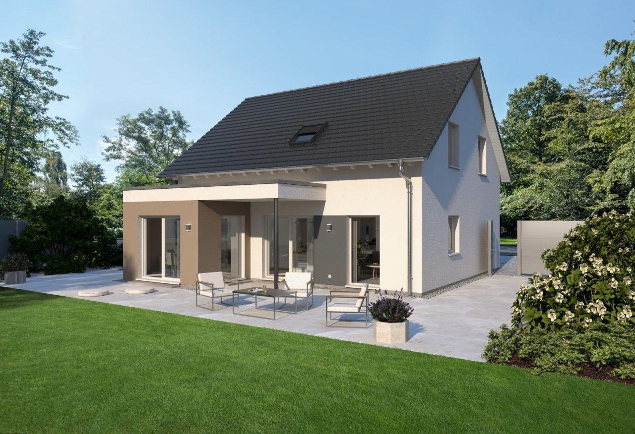 Aktionshaus Gartenansicht