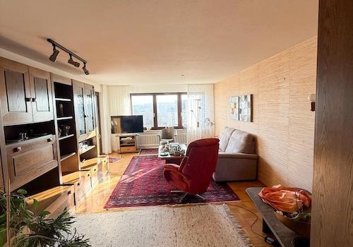 Wohnzimmer aus Richtung Esszi.