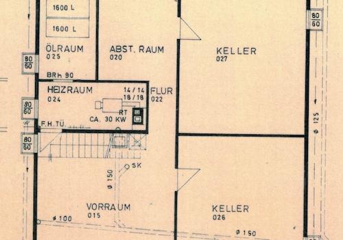 Grundriss Kellergeschoss