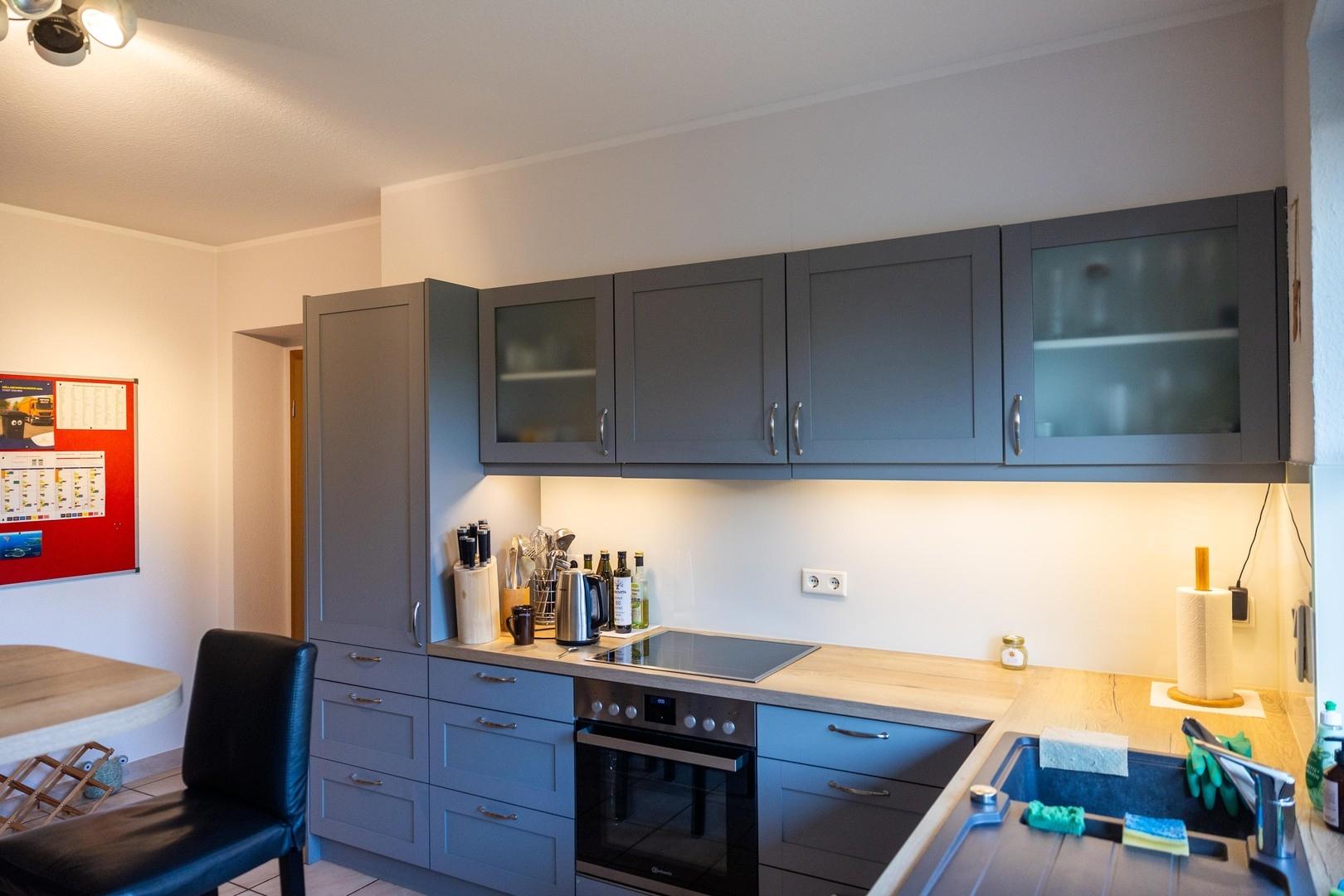 eingebaute Landhausstilküche