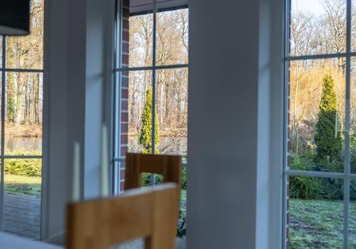 Blick aus dem Wohnzimmer