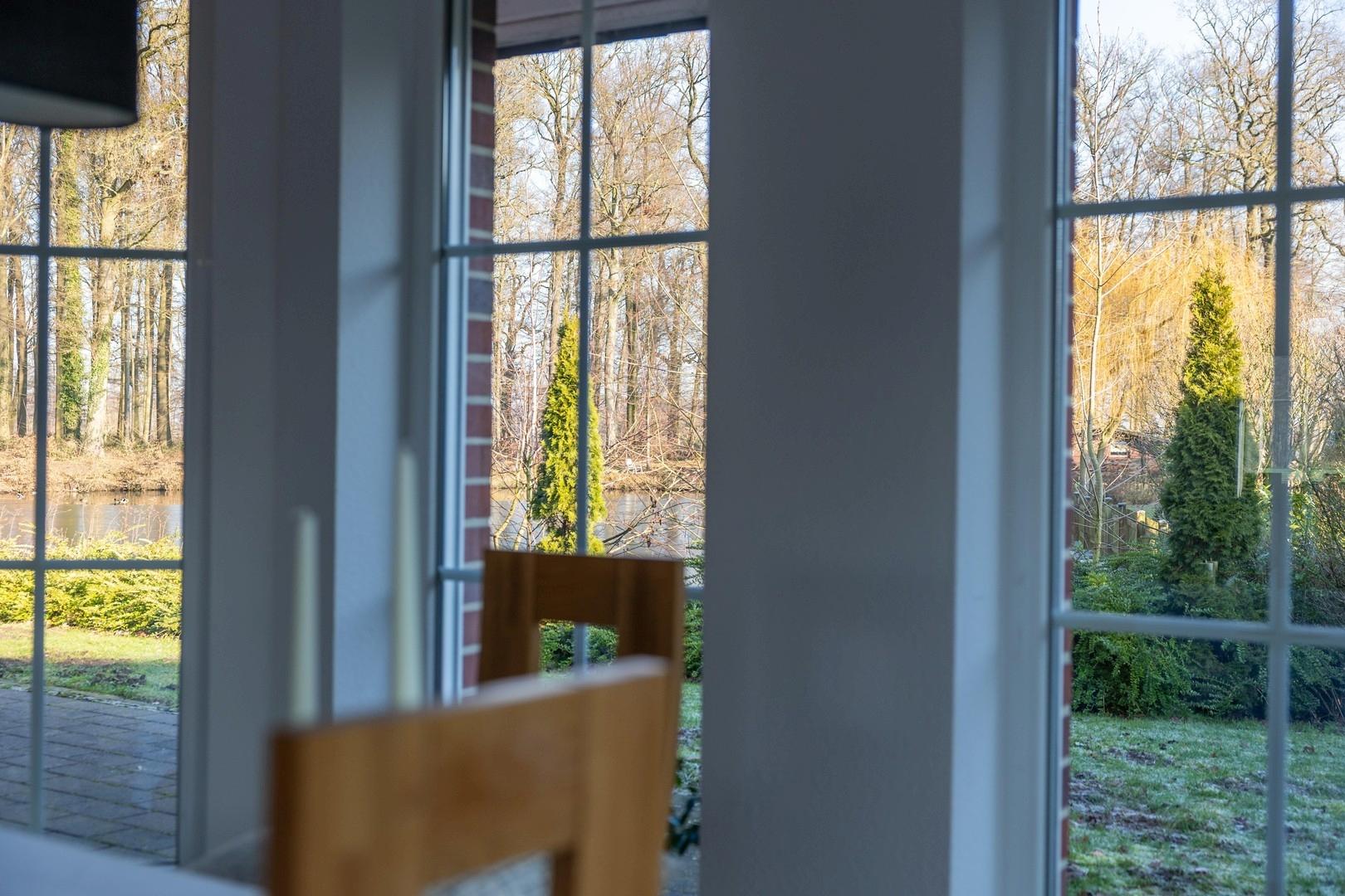 Blick aus dem Wohnzimmer