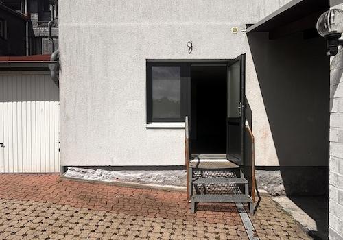 Hintereingang Lieferanten