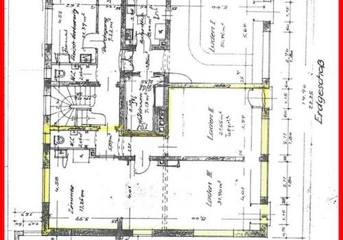 derzeitiger Grundriss