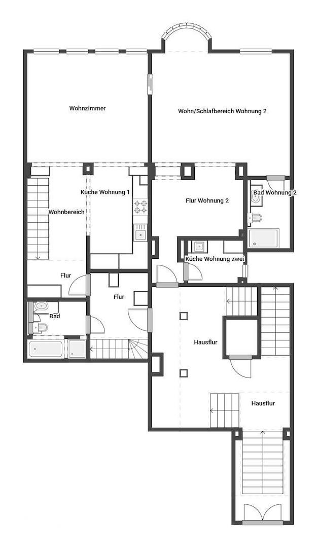 Grundriss Erdgeschoss