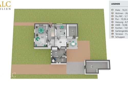 Grundriss - Erdgeschoss