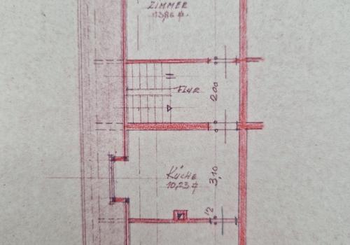 Dachgeschoss-Grundriss