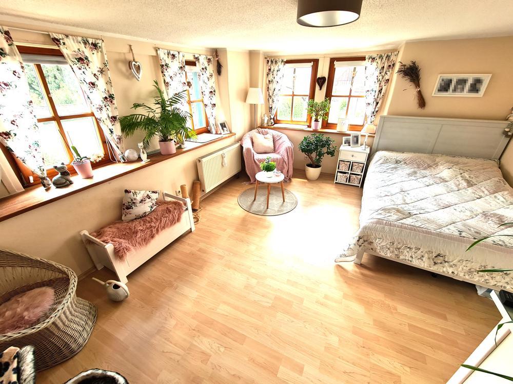 helles Schlafzimmer