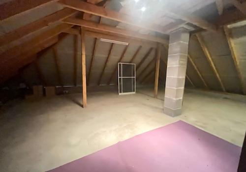 Dachgeschoss mit Betondecke