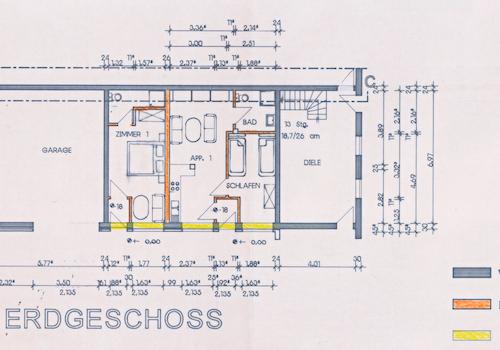 Grundriss EG Ferienwhg.-1