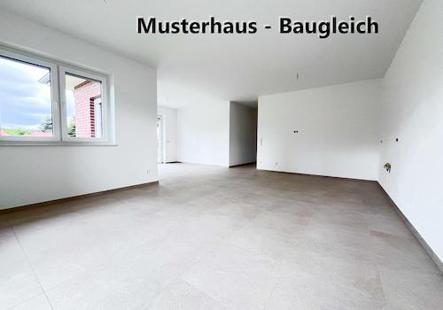 Wohnzimmer offene Küche