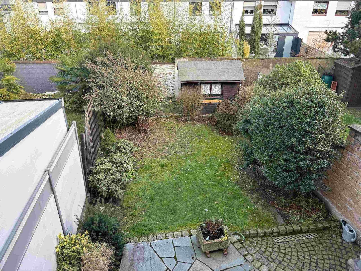 Garten aus dem OG