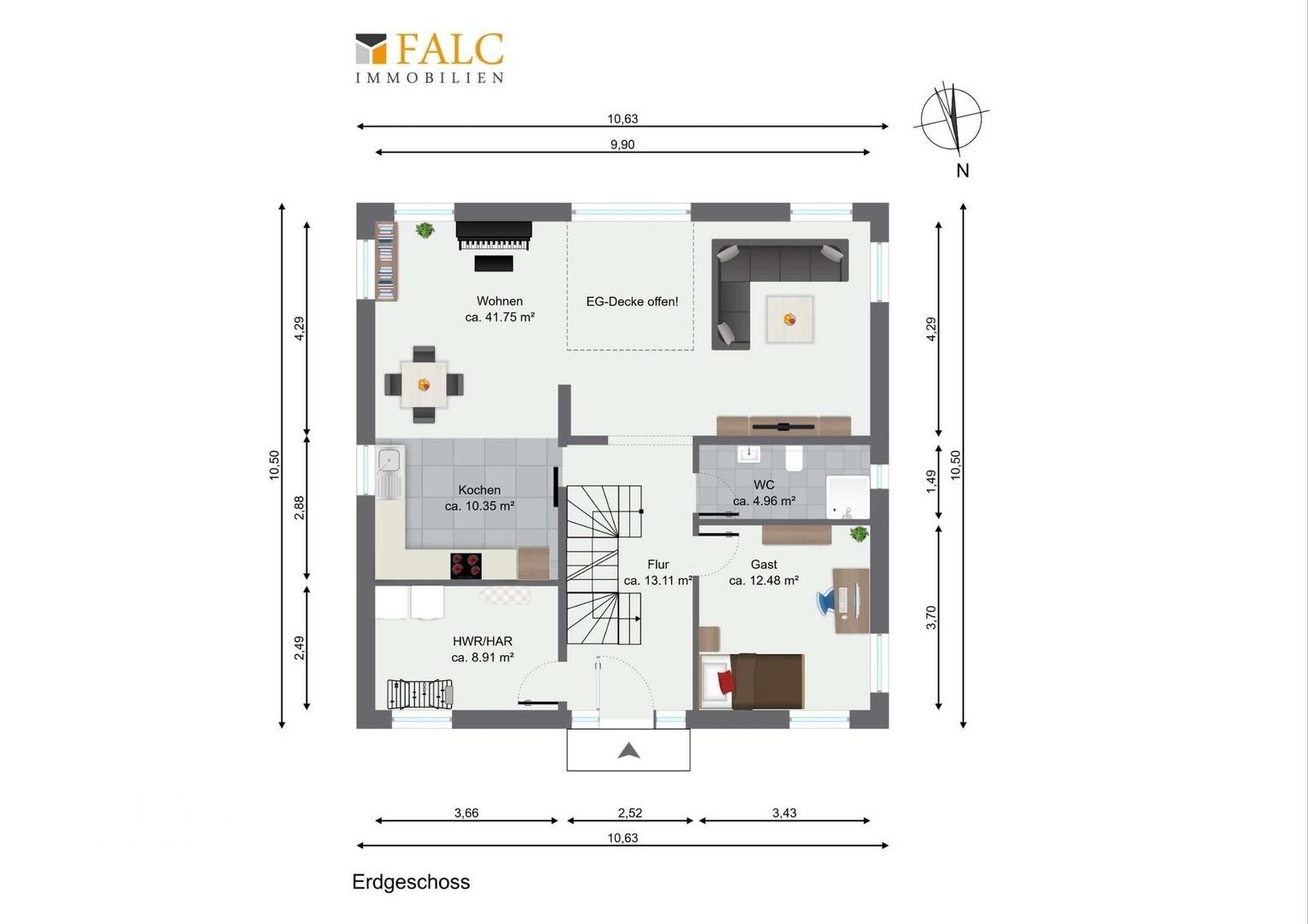 Grundriss Erdgeschoss